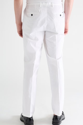 Chino en alpaga - Blanc