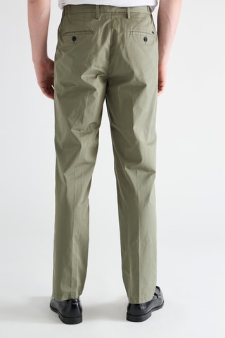 Chino en laine - Vert olive