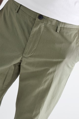 Chino en laine - Vert olive