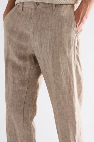 Chino en lin - Beige