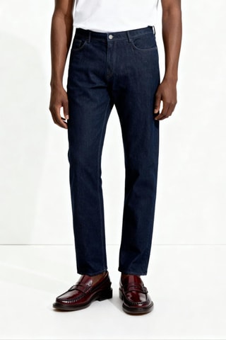 Jean tapered - Bleu foncé