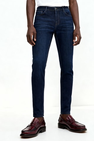 Pantalon - Bleu foncé