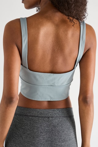Crop top - Gris