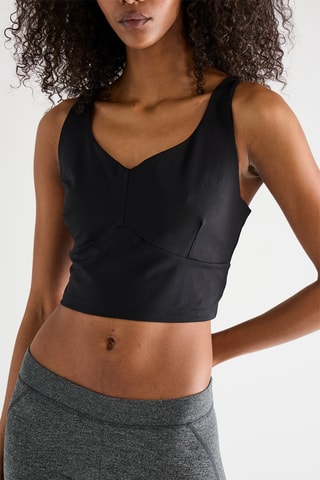 Crop top - Noir