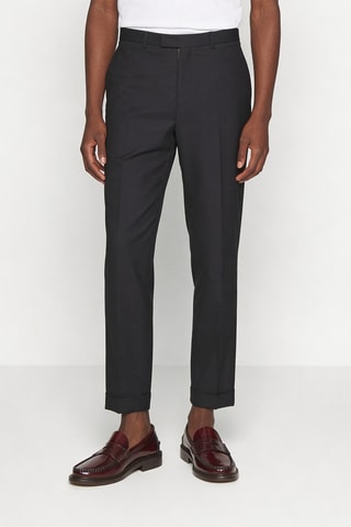 Pantalon en laine - Gris foncé