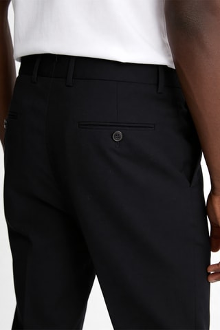 Pantalon en laine - Gris foncé