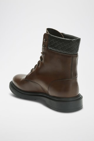 Bottines en cuir Ankle  - Marron