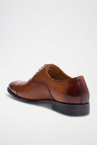 Richelieus en cuir Oxford  - Marron