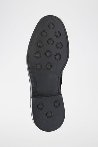 Bottines Chelsea en cuir Wing Cap  - Marron