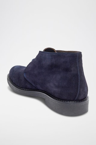 Bottines en nubuck Chukka  - Bleu