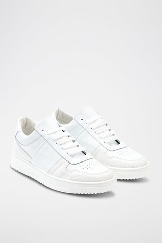 Baskets en cuir Regular  - Blanc