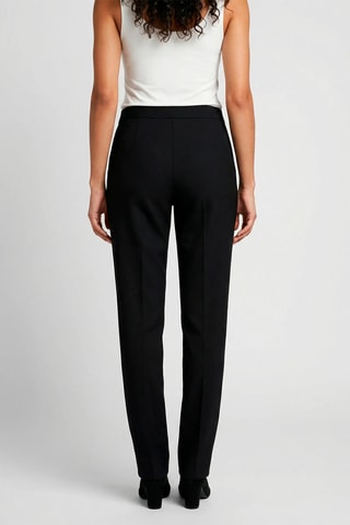 Calças de lã - Preto