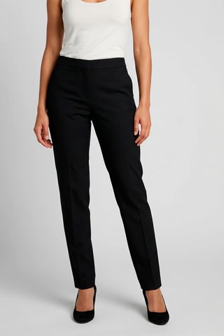 Calças de lã - Preto