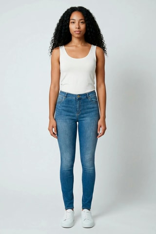 Calças de ganga - Azul-cobalto