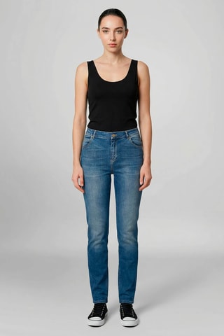 Calças de ganga - Azul-cobalto