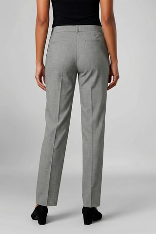 Calças de lã - Cinzento