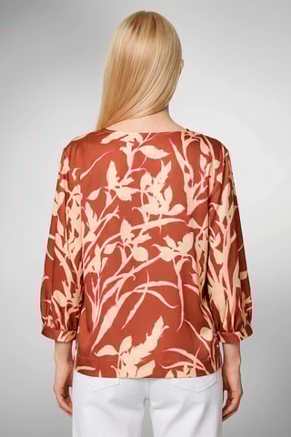 Blusa - Vermelho-tijolo