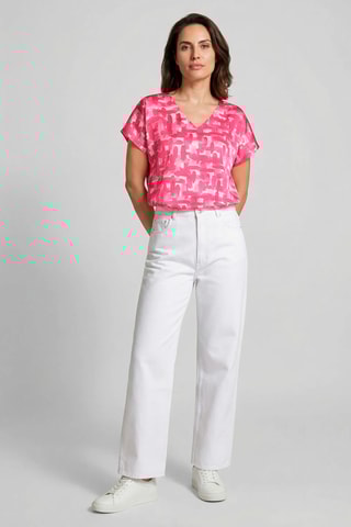 Blusa - Vermelho-framboesa