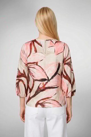 Blusa - Branco e rosa