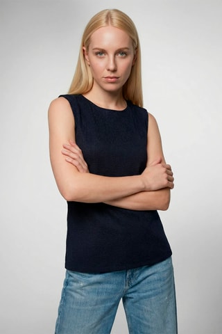 Blusa - Azul-marinho