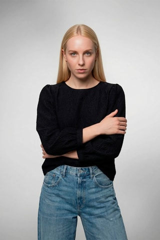 Blusa - Azul-marinho