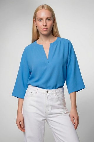 Blusa - Azul-celeste