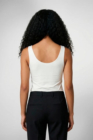 Camisola de alças - Branco