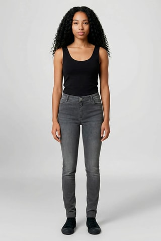 Camisola de alças - Preto