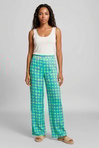 Calças - Verde-claro