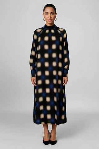 Vestido direito - Azul