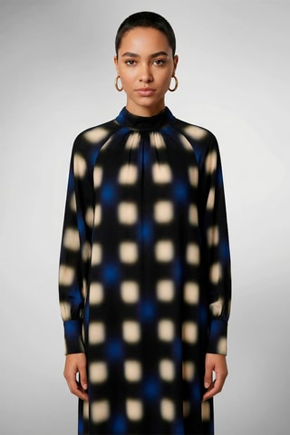 Vestido direito - Azul