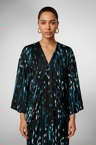 Vestido direito - Preto