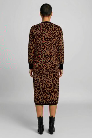 Vestido-camisola - Castanho