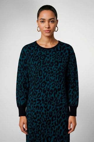 Vestido-camisola - Azul