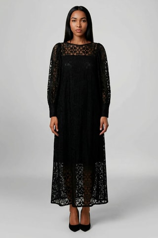 Vestido comprido - Preto