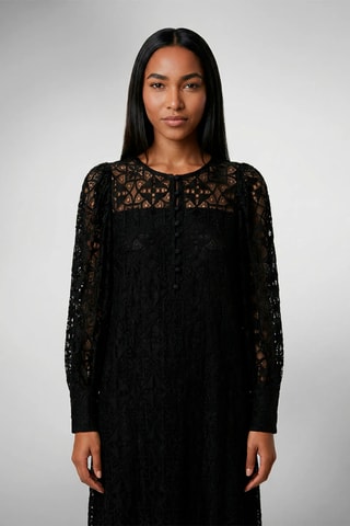 Vestido comprido - Preto