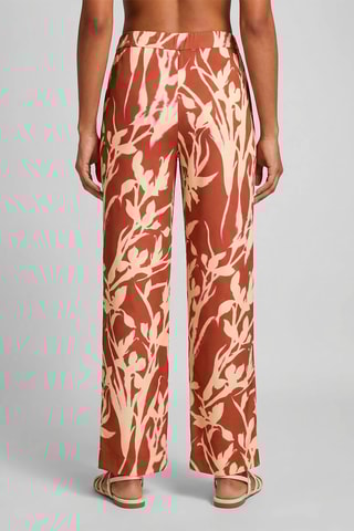 Calças - Vermelho-tijolo