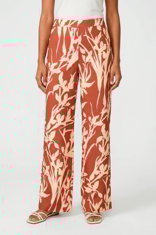 Calças - Vermelho-tijolo