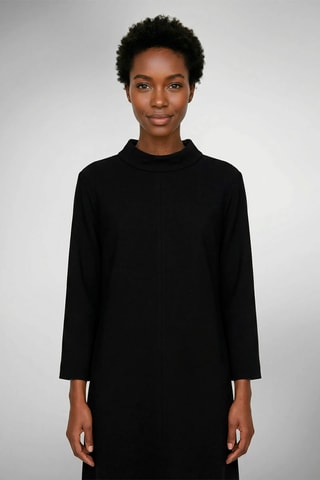 Vestido-camisola - Preto 