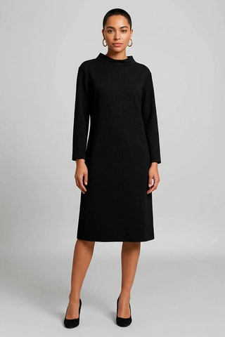 Vestido-camisola - Preto 