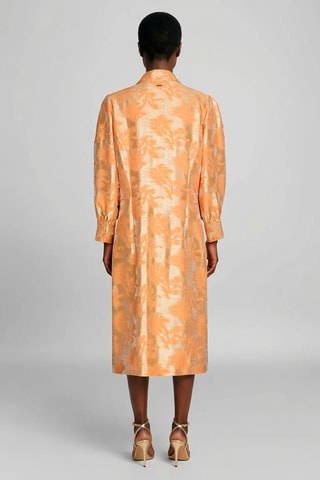 Vestido-camisa - Laranja