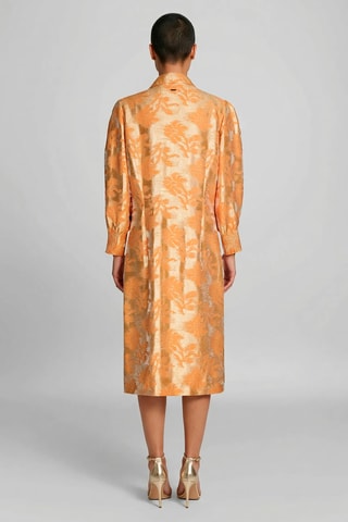 Vestido-camisa - Laranja