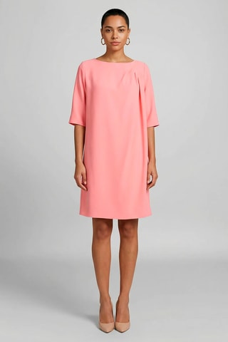 Vestido direito - Rosa