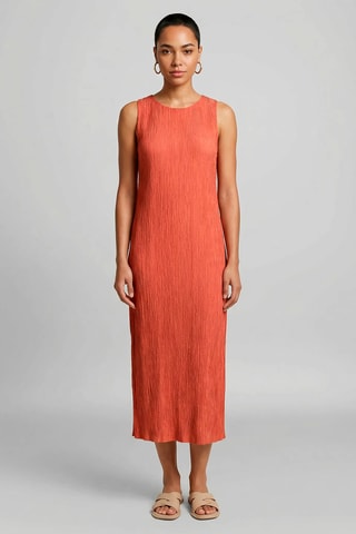 Vestido direito - Vermelho