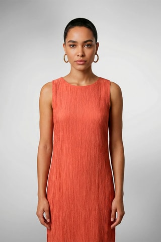 Vestido direito - Vermelho