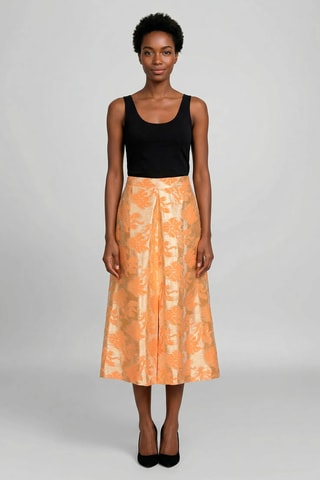 Saia comprida - Laranja