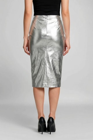 Saia justa - Prateado