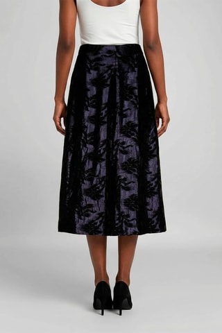 Saia direita - Preto