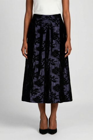 Saia direita - Preto