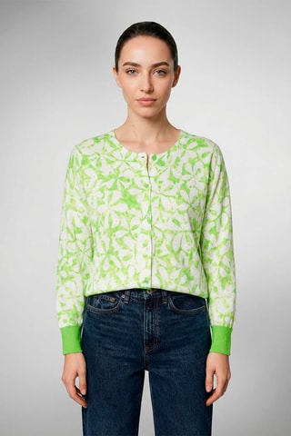 Casaco de malha - Verde-claro